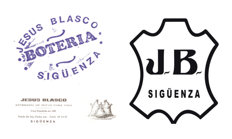 Evolución Logotipos Botas de Vino Jesús Blasco